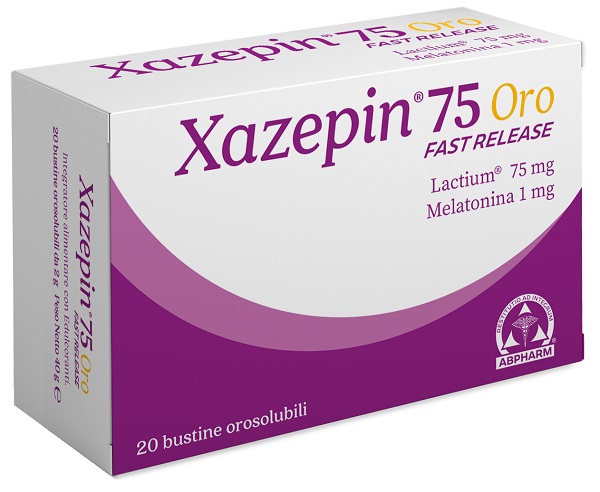 XAZEPIN 75 ORO FAST RELEASE 20 BUSTINE - maxifarmacia.it