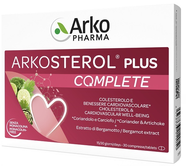 ARKOSTEROL PLUS COMPLETE 30 COMPRESSE - maxifarmacia.it