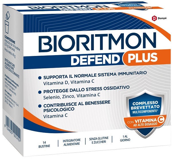 BIORITMON DEFEND PLUS 14 BUSTINE - maxifarmacia.it