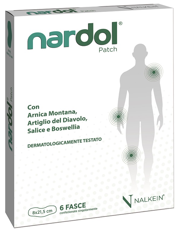 NARDOL PATCH 6 PEZZI - maxifarmacia.it