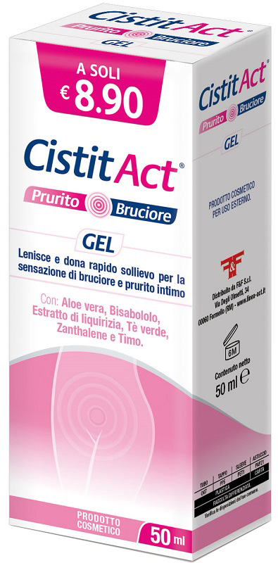 CISTIT ACT GEL PRURITO INTIMO 50 ML - maxifarmacia.it