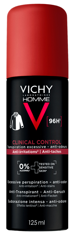VICHY DEODORANTE CLINICAL AEROSOL 125 ML - maxifarmacia.it