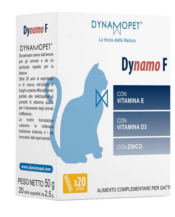 DYNAMO F 20 STICK DA 2,5 G - maxifarmacia.it