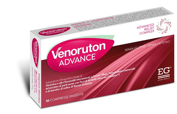VENORUTON ADVANCE 30 COMPRESSE RIVESTITE DA 1,1 G SENZA GLUTINE SENZA LATTOSIO - maxifarmacia.it