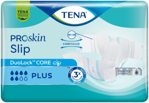 PANNOLINO A MUTANDINA TENA PROSKIN SLIP PLUS M 10 PEZZI - maxifarmacia.it