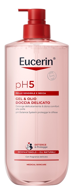 EUCERIN PH5 GEL&OLIO DOCCIA DELICATO 750 ML - maxifarmacia.it