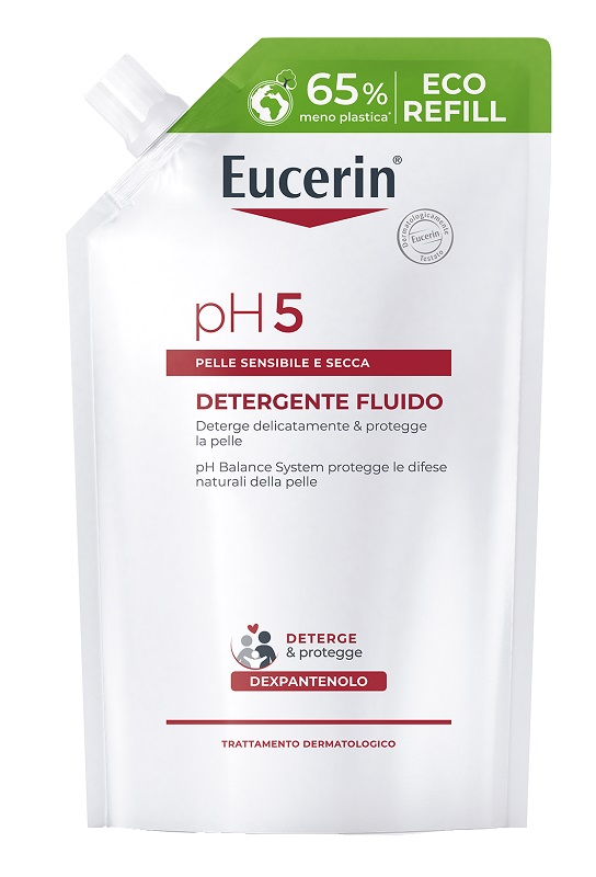 EUCERIN PH5 WASH LOTION 400 ML REFILL DETERGENTE FLUIDO - maxifarmacia.it
