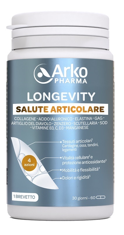 LONGEVITY SALUTE ARTICOLARE 60 CAPSULE - maxifarmacia.it