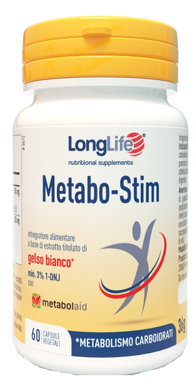 LONGLIFE METABO STIM 60 CAPSULE VEGETALI SENZA GLUTINE - maxifarmacia.it