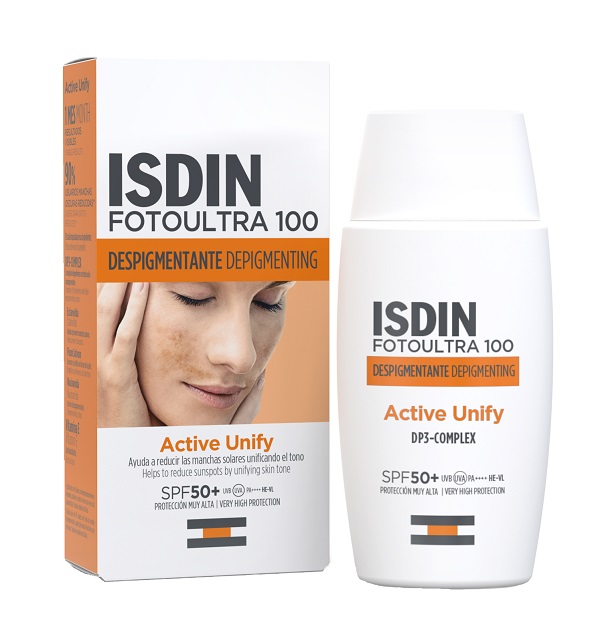FOTOULTRA 100 ACTIVE UNIFY DEPIGMENTANTE VISO SPF50+ 50 ML - maxifarmacia.it
