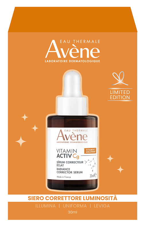 AVENE VITAMIN ACTIV CG SIERO CORRETTORE LUMINOSITA' 30 ML LIMITED EDITION - maxifarmacia.it