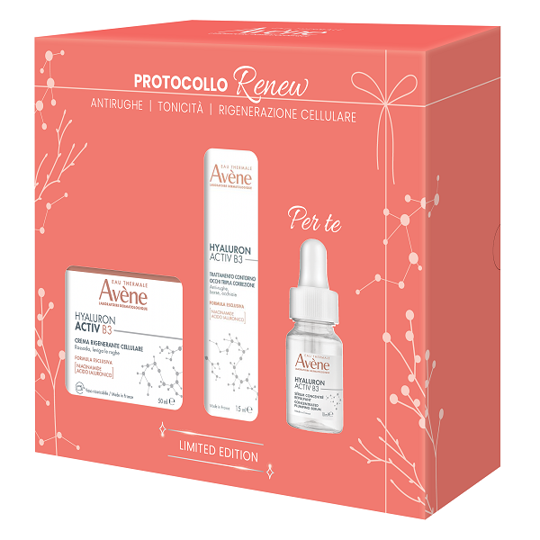 AVENE HYALURON ACTIV B3 COFANETTO RENEW ANTI-RUGHE LIMITED EDITION - maxifarmacia.it