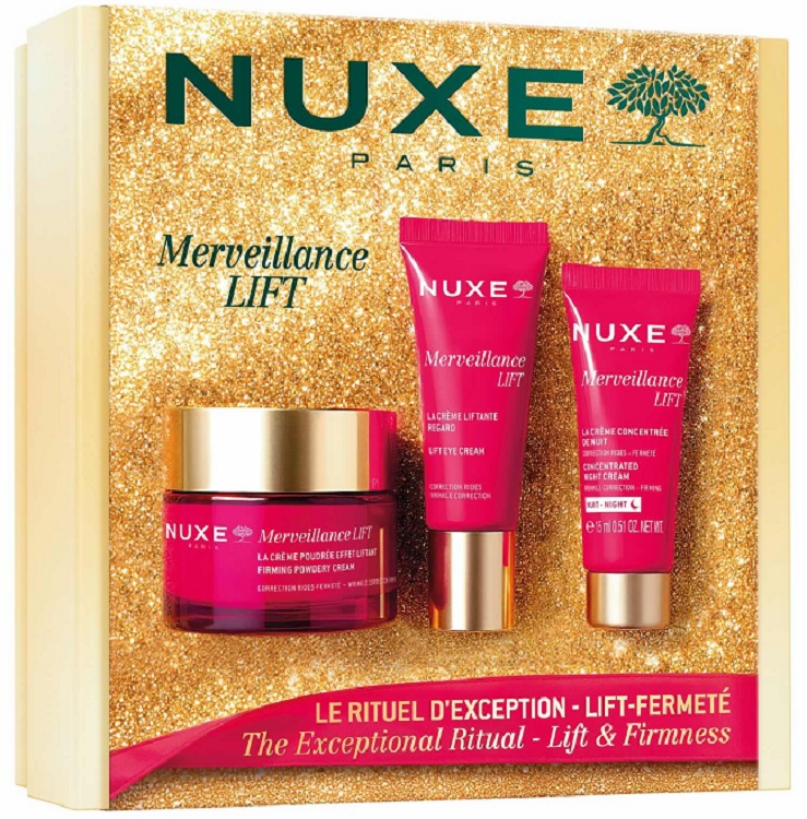 NUXE COFANETTO MERVEILLANCE LIFT THE EXCEPTIONAL RITUAL - LIFT E FIRMNESS - maxifarmacia.it