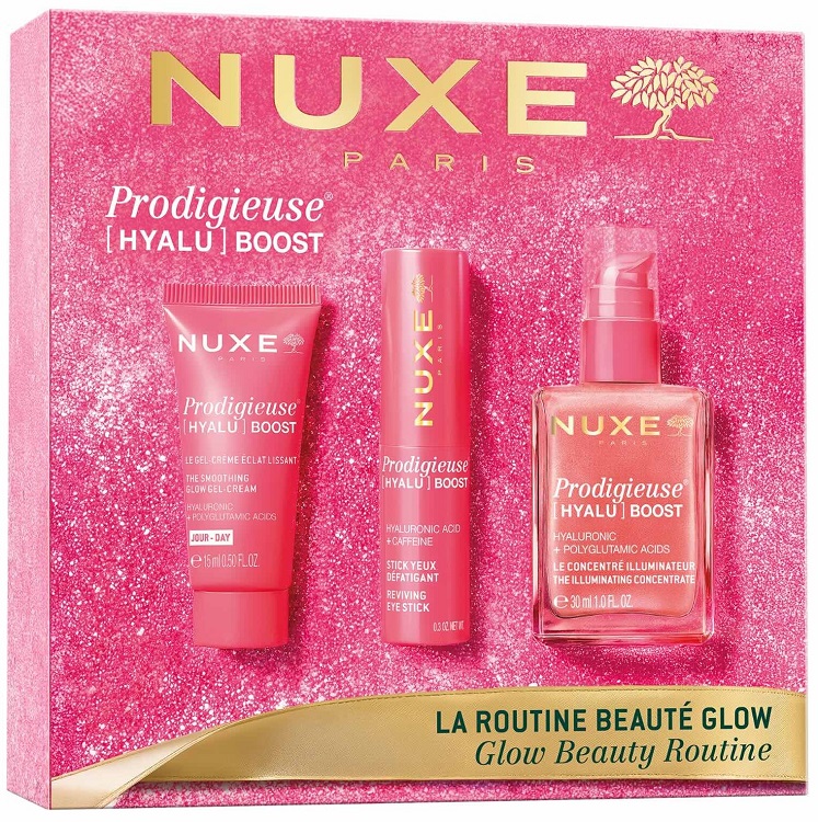 NUXE COFANETTO PRODIGIEUSE HYALU BOOST GLOW BEAUTY ROUTINE - maxifarmacia.it
