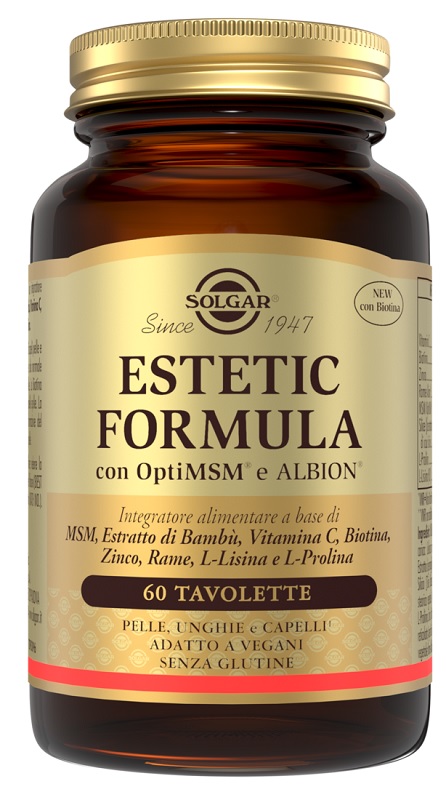 SOLGAR ESTETIC FORMULA 60 TAVOLETTE - maxifarmacia.it