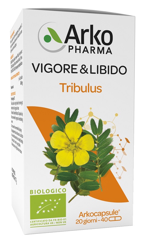 ARKOCAPSULE TRIBULUS VIGORE&LIBIDO BIOLOGICO 40 CAPSULE - maxifarmacia.it
