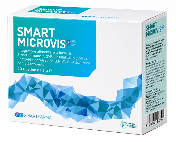 SMART MICROVIS SMARTFARMA 20 BUSTINE DA 3 G CON EDULCORANTE - maxifarmacia.it
